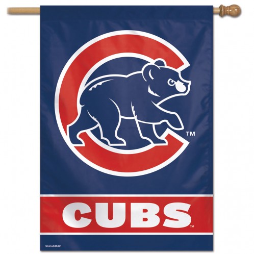 Chicago Cubs Vertical Flag